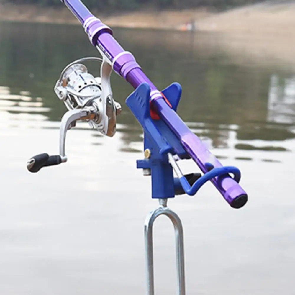 Новый регулируемый на 360 градусов кронштейн для удочек из нержавеющей стали, кронштейн для рыболовных инструментов, Подставка для рыболовных принадлежностей