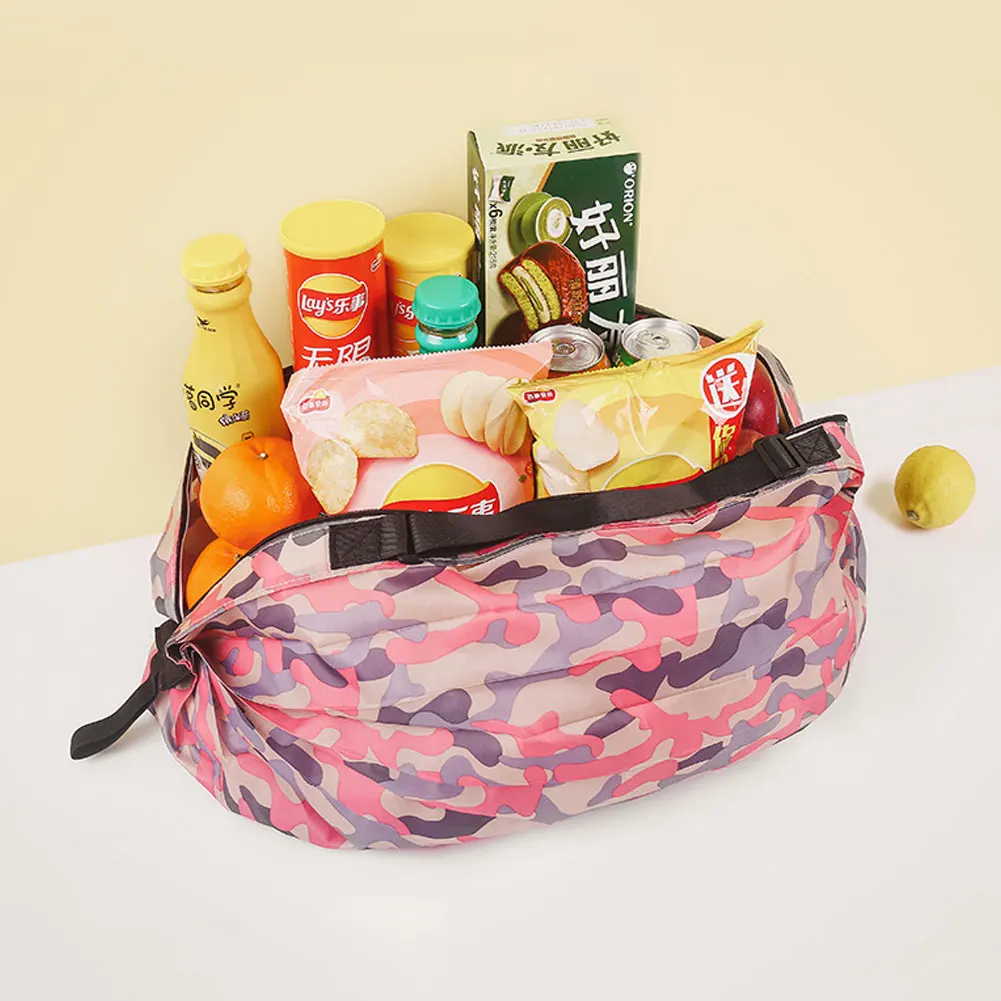 Складная сумка для покупок, экономящая место, многоразовая сумка для покупок в супермаркете, дорожная Пляжная спортивная сумка для фитнеса, для закусок, одежды