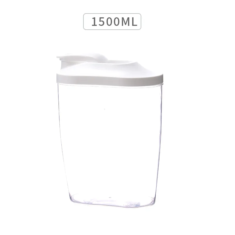 1000/1500 МЛ Контейнер для хранения продуктов Пластиковый Кухонный холодильник Коробка для лапши Многозерновой Резервуар для хранения Прозрачных герметичных банок