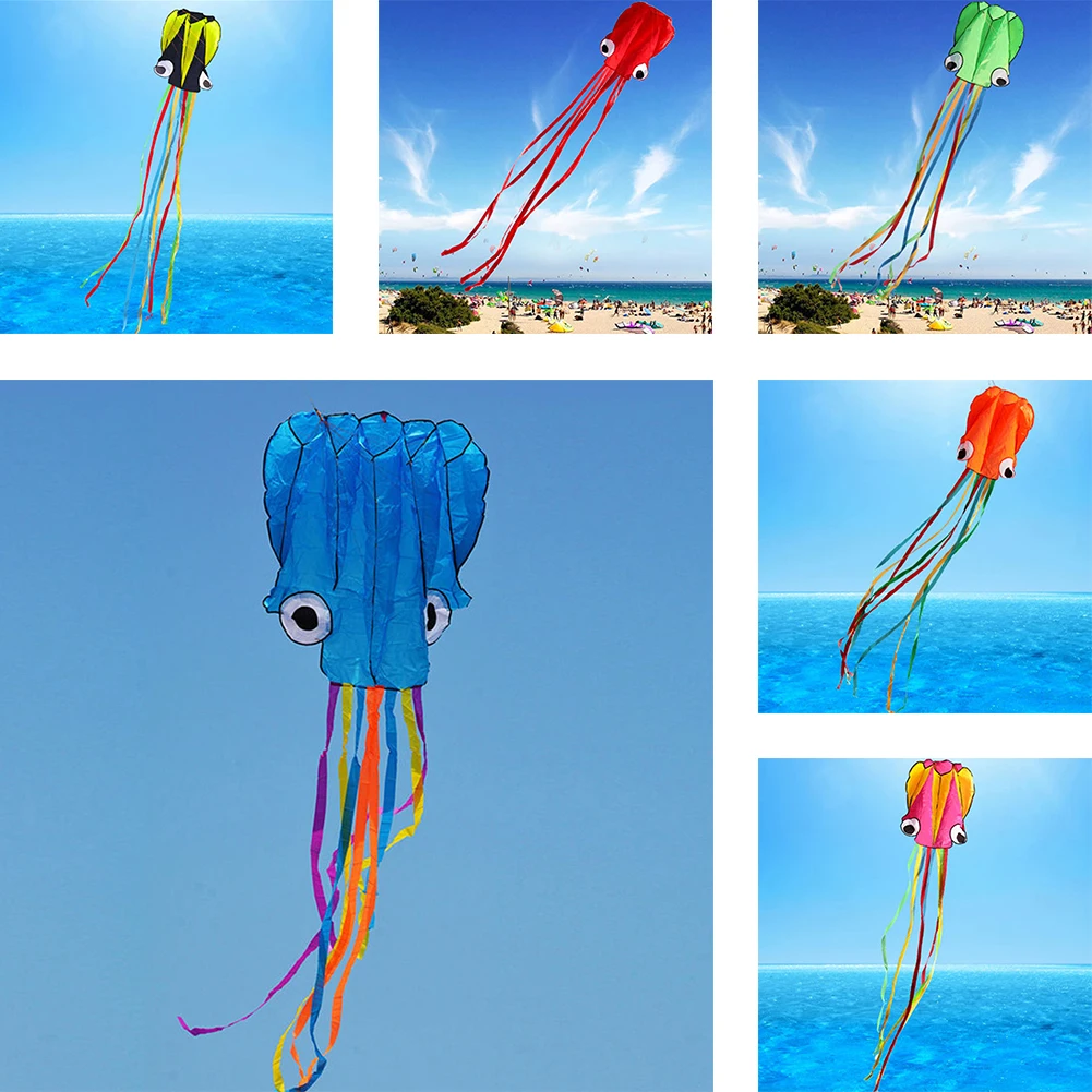 Без скелета развлекательная надувная портативная подарочная игрушка Пляжный детский парк Складной воздушный змей