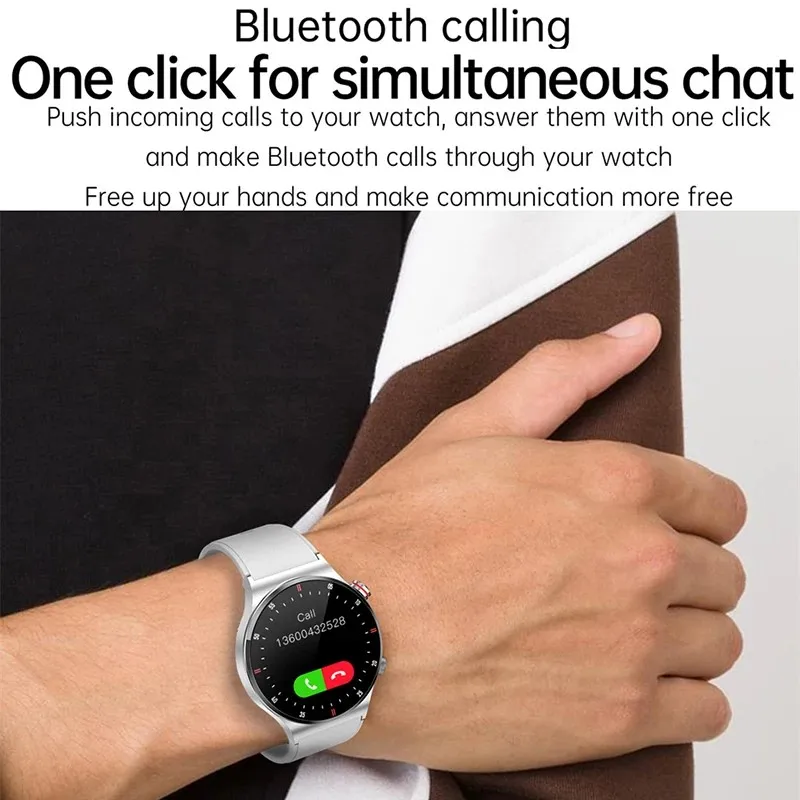 для Samsung Galaxy A91 Pocophone F1Realme C12 Redmi 6A huawei Смарт-Часы Bluetooth Call Phone Smartwatch Частота Сердечных Сокращений Мужские Спортивные