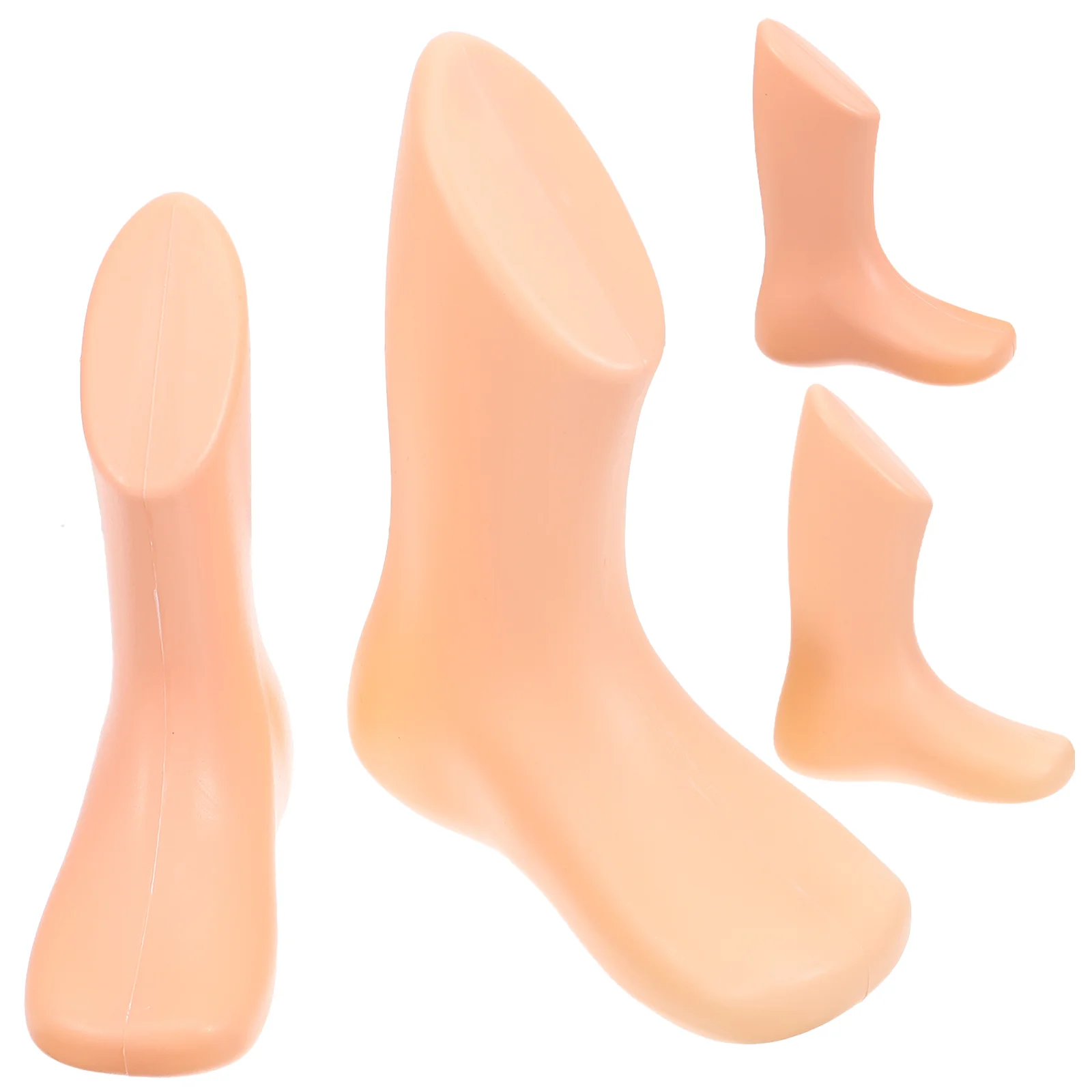 Детская Пластиковая Форма для ног, Демонстрирующая Модельный магазин, Маленькие Ножки Манекена Многоразового использования для малышей