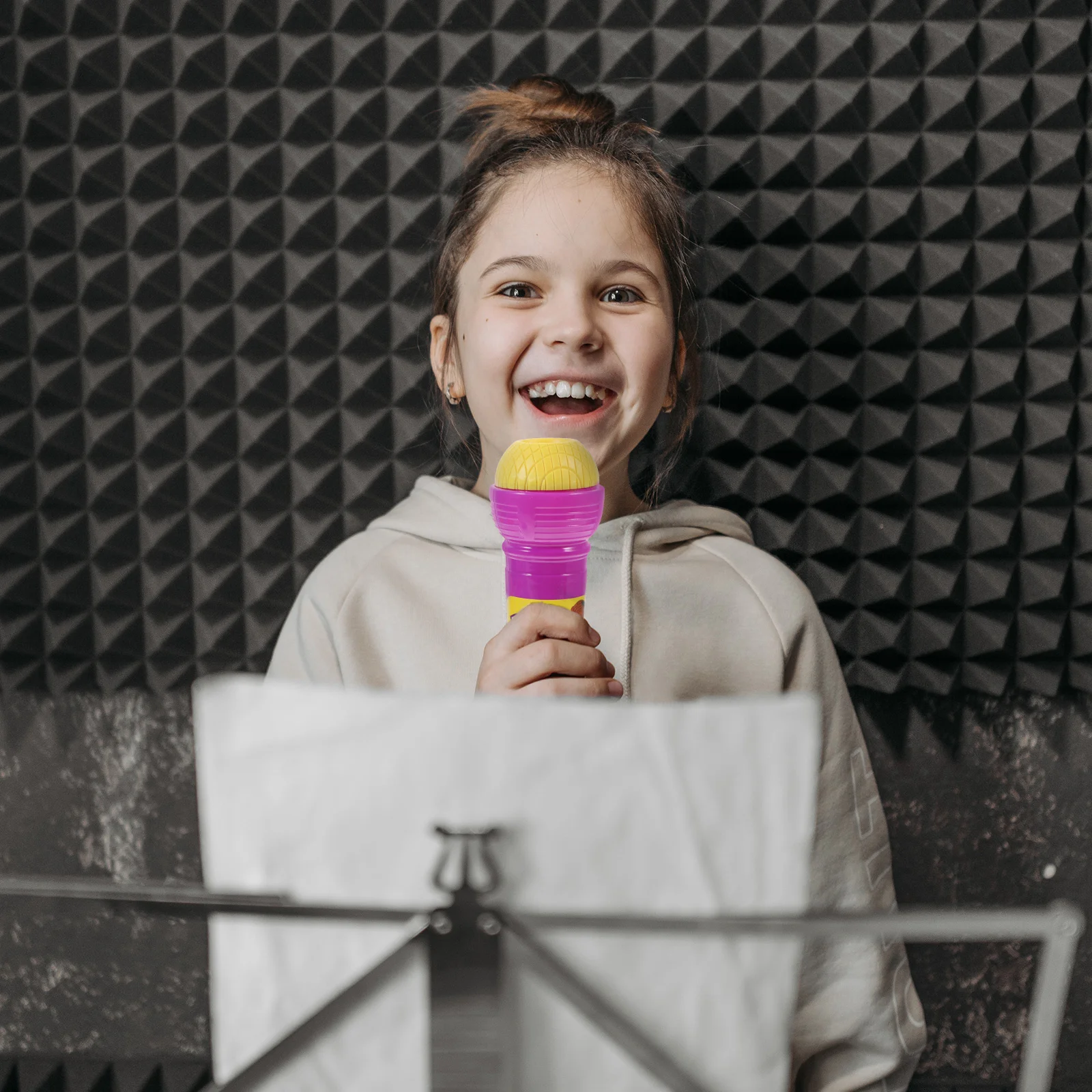6 Шт. Игрушка с микрофоном для усиления голоса Kidcraft Playset Taste Kids Echo Пластиковые Детские Развивающие игрушки