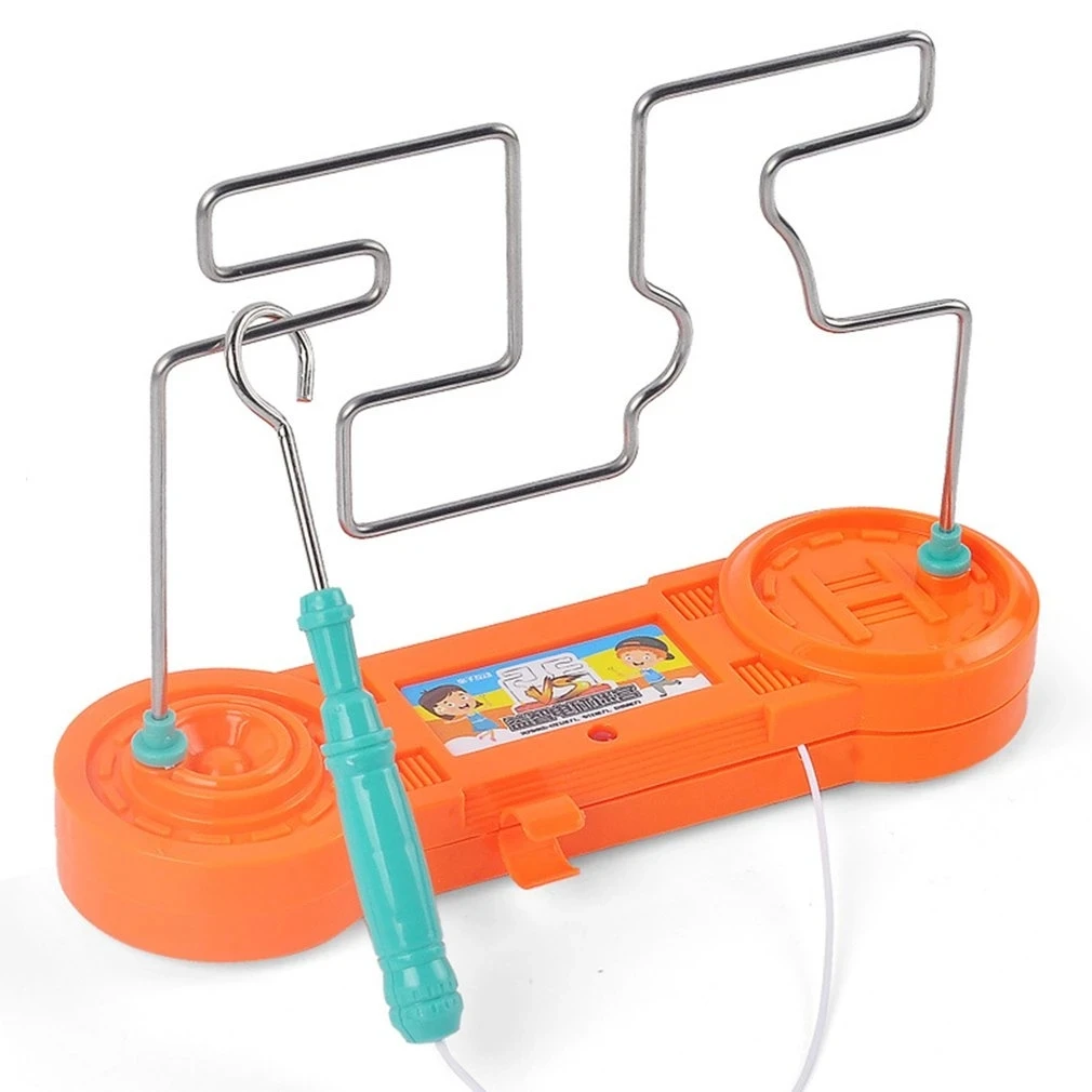 Электрическая игрушка Монтессори, Проволочный лабиринт, роликовая игра, Сенсорный лабиринт, игрушка-головоломка, Обучающая игрушка для концентрации внимания для детей, малыш