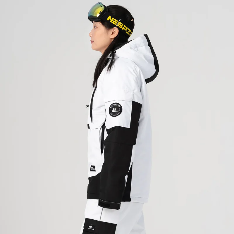 2023 Новая мужская лыжная куртка, Зимняя новинка, Ветрозащитная водонепроницаемая дышащая теплая лыжная одежда, -30 градусов, зимняя куртка для сноуборда, мужская