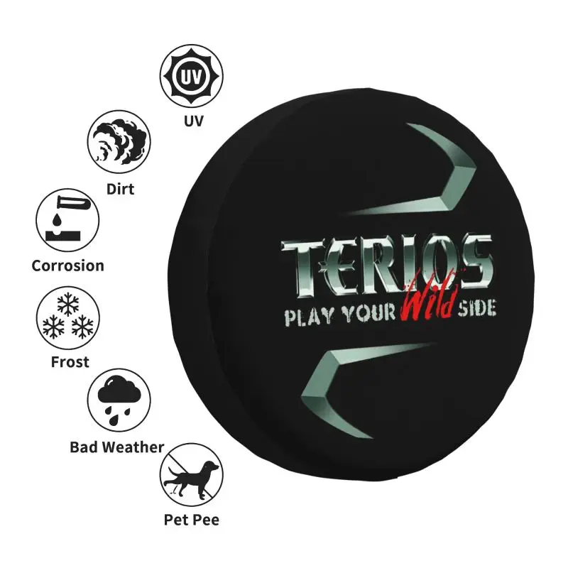 Защитное покрытие запасного колеса Terios для внедорожника 4WD 4x4 для Toyota RAV4 Prado 14 
