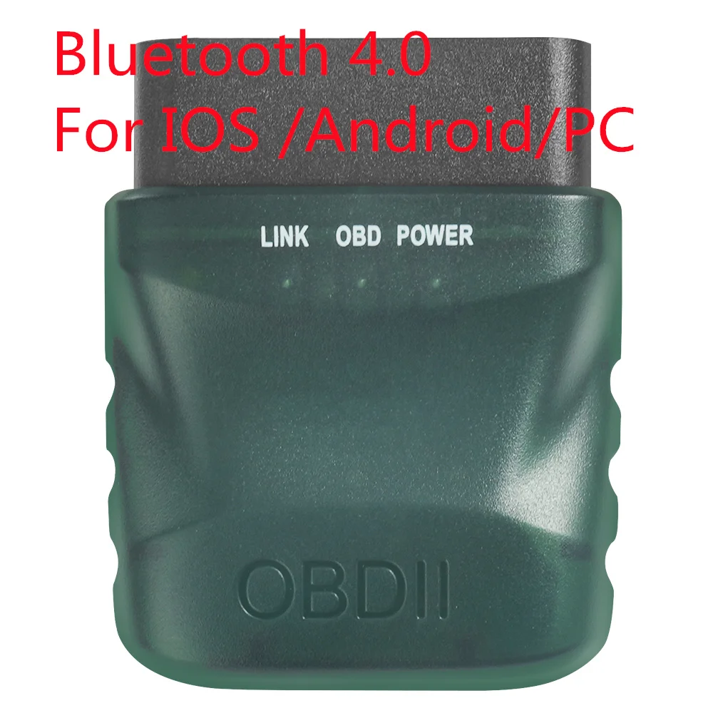Новый ELM327 V1.5 OBD2 Сканер Bluetooth 4.0 OBD 2 Автомобильный Диагностический Инструмент для IOS Android PC ELM 327 Сканер OBDII Reader