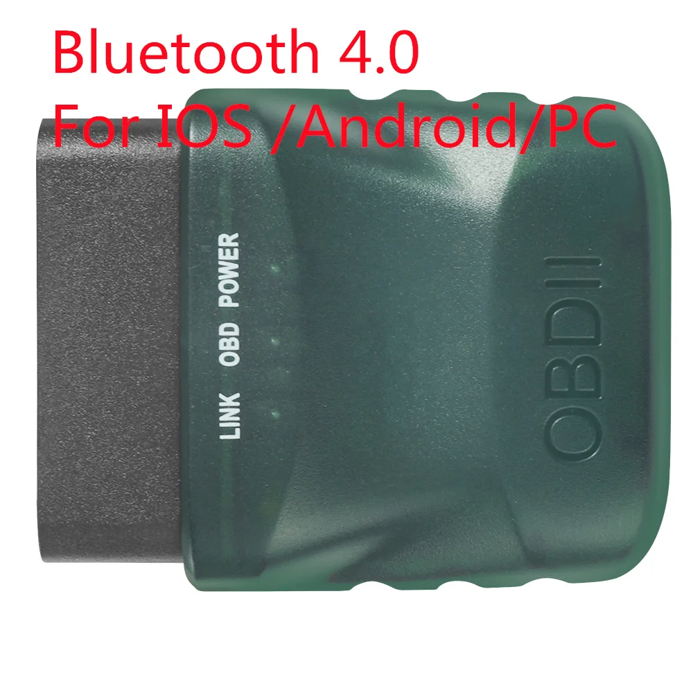 Новый ELM327 V1.5 OBD2 Сканер Bluetooth 4.0 OBD 2 Автомобильный Диагностический Инструмент для IOS Android PC ELM 327 Сканер OBDII Reader
