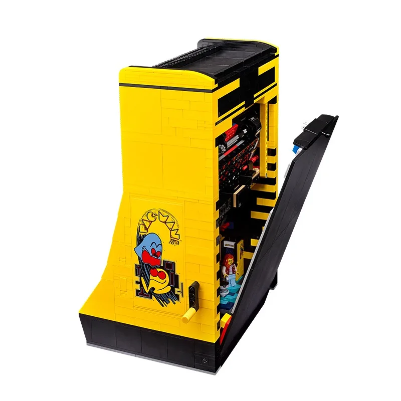 Предпродажа 2023 НОВЫХ 10323 ЗНАЧКОВ PacMan Аркадная Машина Строительные Блоки Творческие Идеи Игры Кирпичные Игрушки для Мальчиков Девочек Взрослых