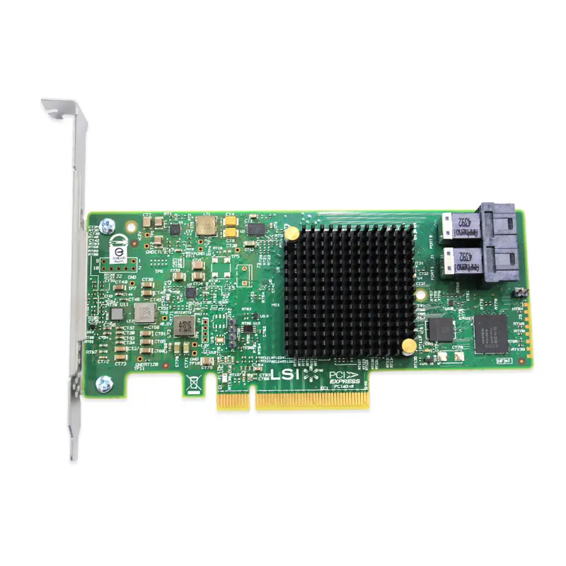 Адаптер LSI SAS3008 9300-8I 12Gb/s PCIe 3.0 x8 2 *SFF8643 SAS и SATA Host Bus Adapter, новый с гарантией 3 года