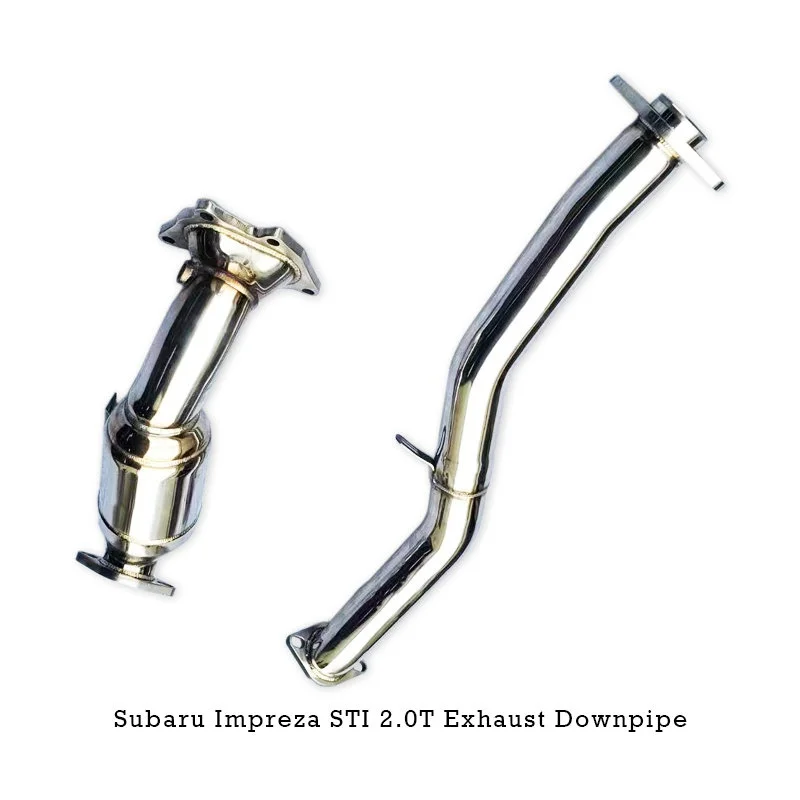 Головная часть Трубы с высоким расходом Выхлопные трубы ответвление водосточной трубы Выхлопная труба с катализатором для Subaru Impreza STI 2.0T
