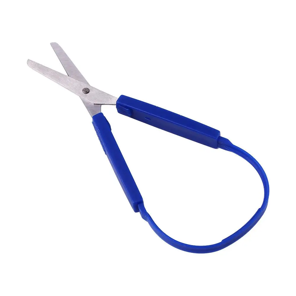 Инструмент для рукоделия Школьные канцелярские принадлежности для резки бумаги Адаптивные ножницы для резки пряжи Петлевые ножницы