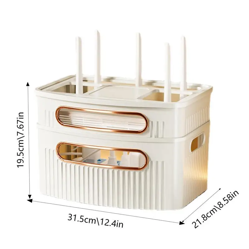 Коробка для хранения Wi-Fi маршрутизатора Декоративная коробка для маршрутизатора Водонепроницаемая и пылезащитная крышка коробки для хранения маршрутизатора Коробка для хранения Wi-Fi маршрутизатора для