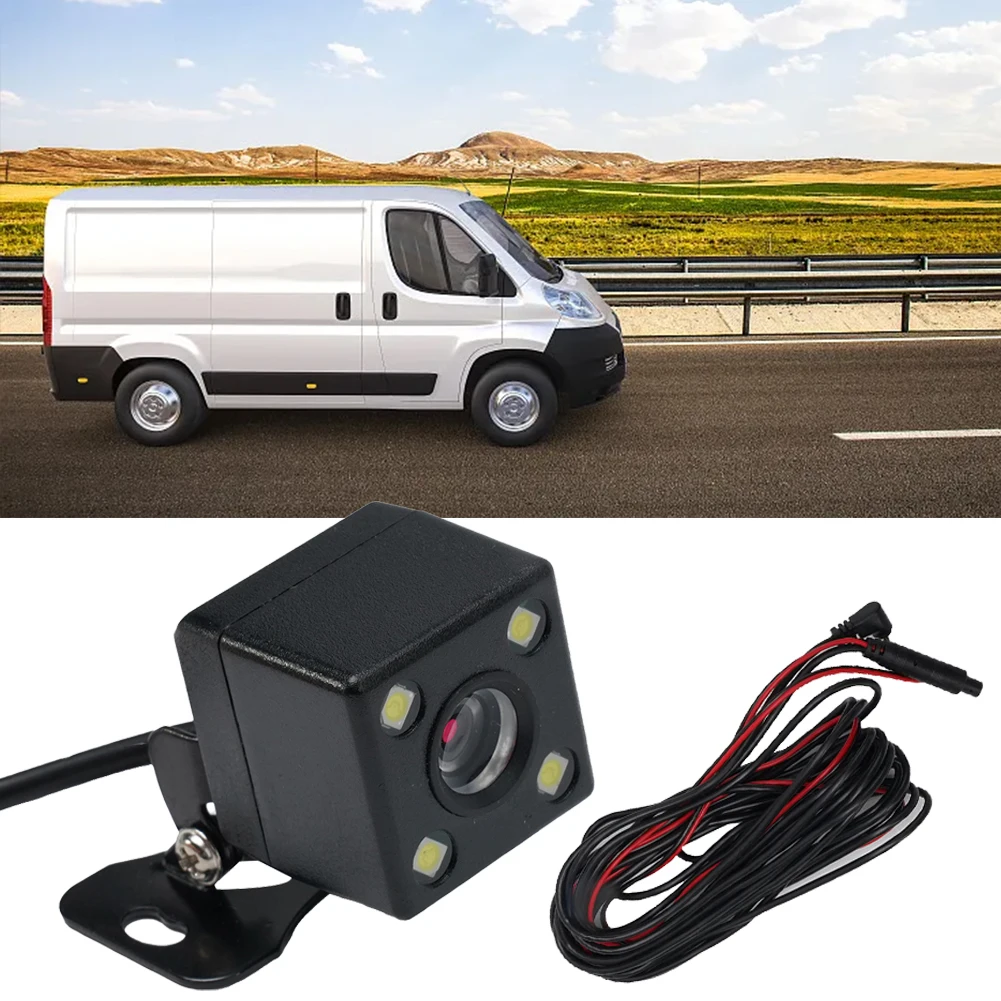 Камера Автомобильная камера RV Поддержка видеосистемы NTSC, 4-контактный CMOS-датчик изображения, автомобильный видеорегистратор, камера заднего вида для автомобиля