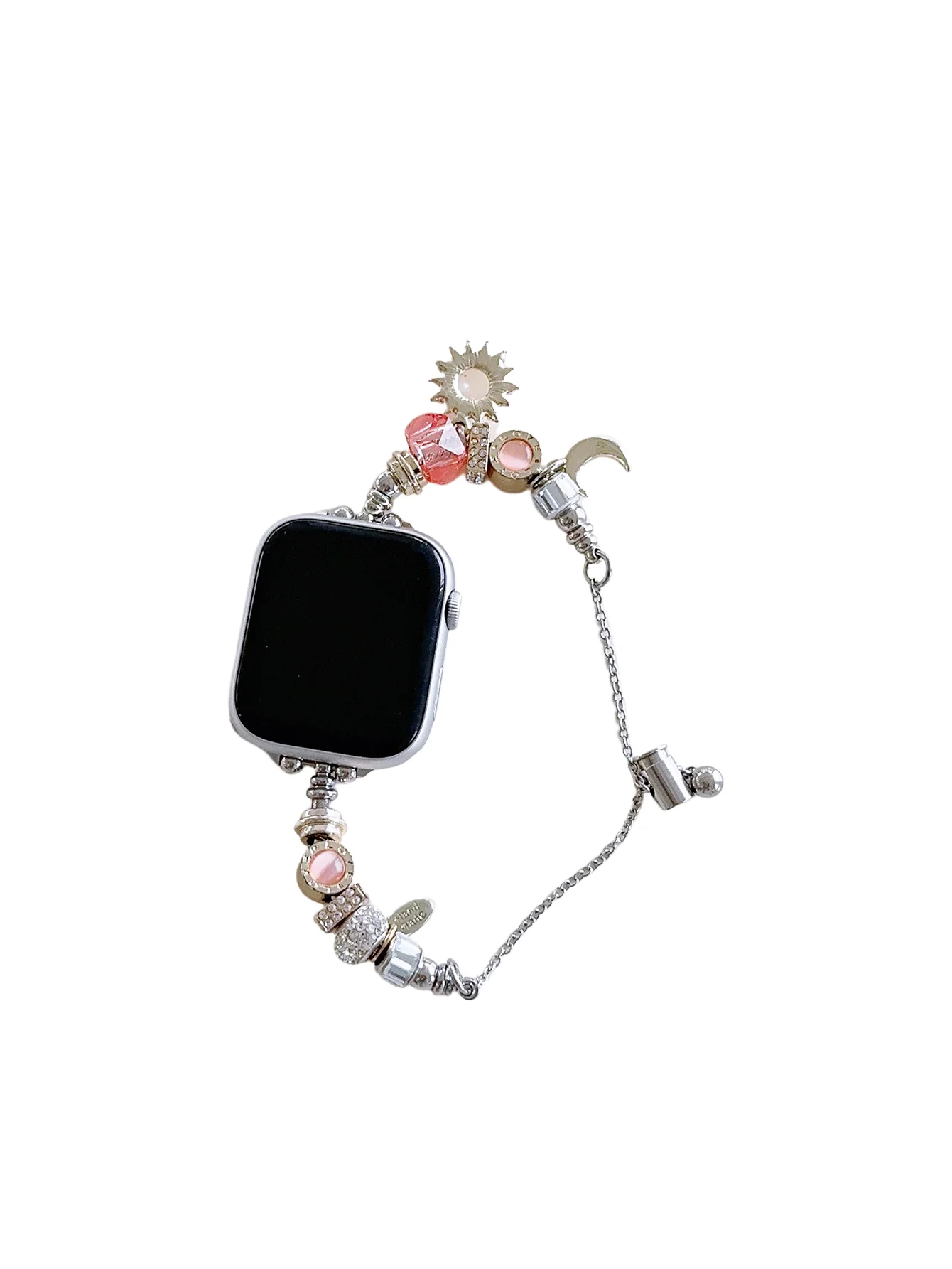 Роскошный Металлический Ремешок Pandora Для Apple Watch Band 49 мм 41 мм 45 мм 44 мм 40 мм 38/42 мм Женский Стальной браслет-Ремень Для iWatch 8 7 SE 6 5