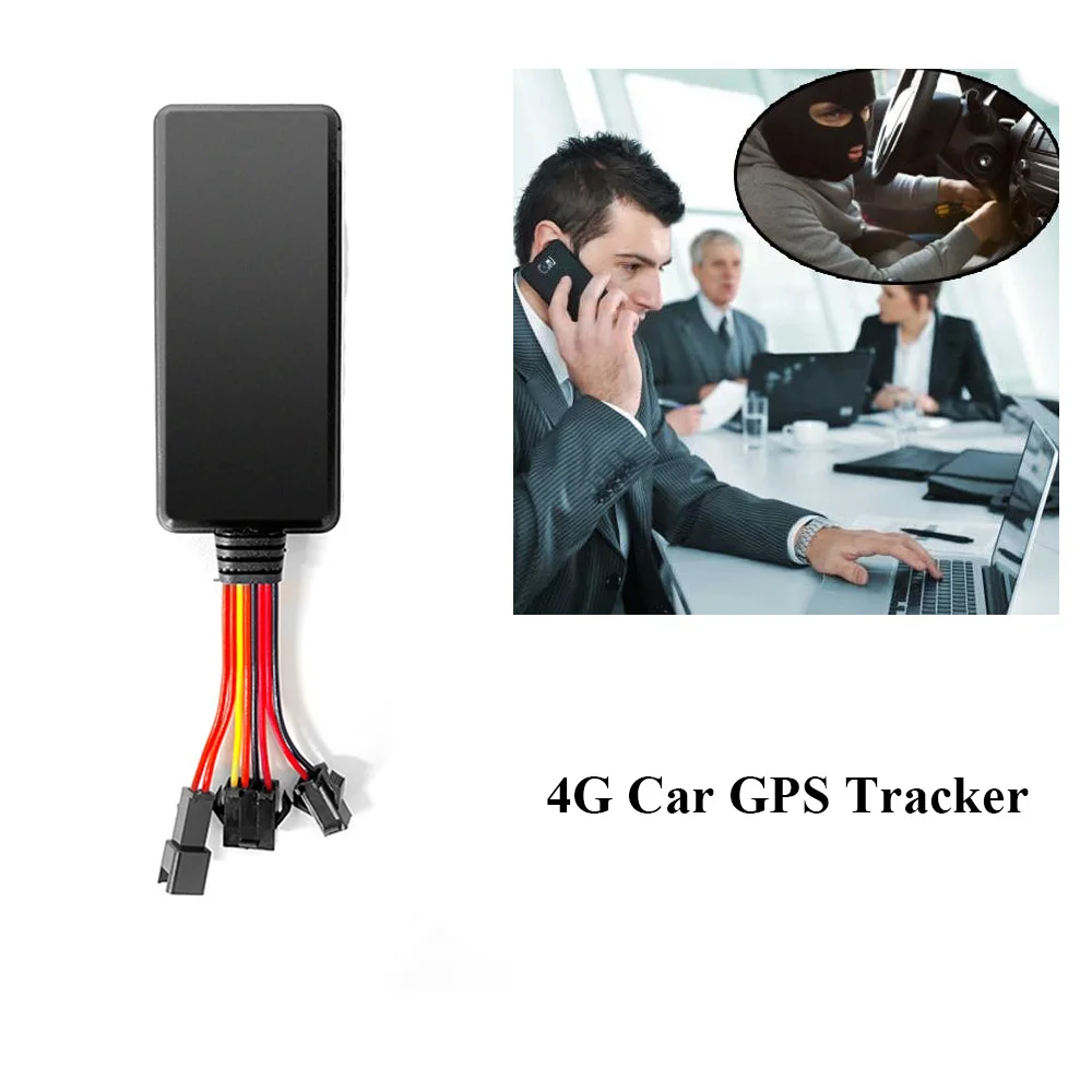 Автомобильный GPS-трекер 4G с защитой от потери в режиме реального времени, Позиционер локатора с аварийной сигнализацией SOS, Дистанционное управление велосипедом, мотоциклом, детский трекер