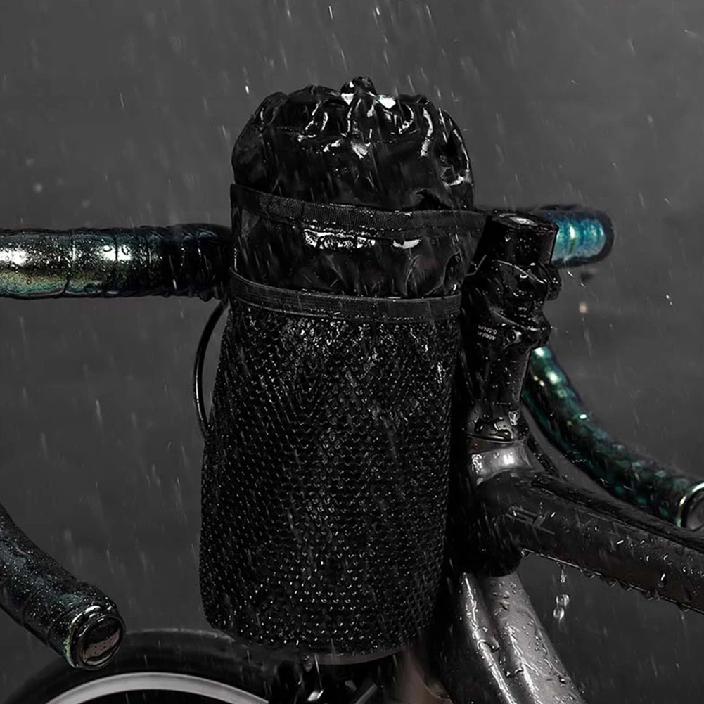 Сумка для велосипедной бутылки с водой на шнурке, водонепроницаемая велосипедная изолированная сумка для чайника, сумка на руль для электрического скутера, мотоцикла