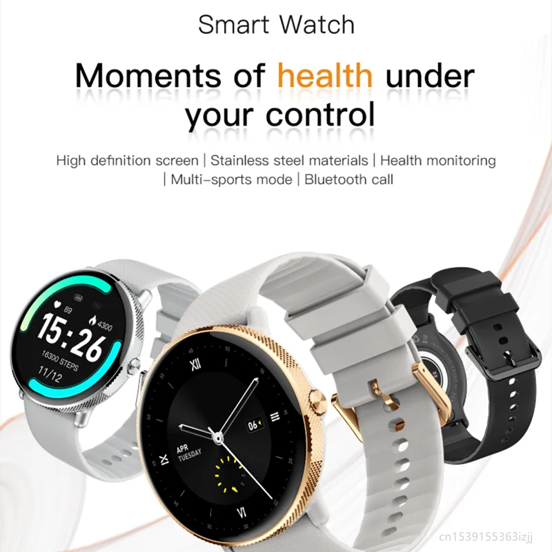 Умные часы S61 для мужчин с Bluetooth-вызовом, мультиспортивный режим, 1,43-дюймовый HD-экран, мониторинг сердечного ритма, здоровья, фитнес-женские умные часы