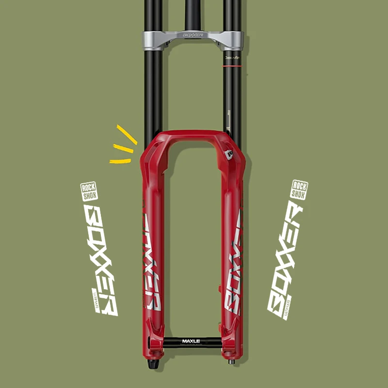 2023 Наклейка на переднюю вилку BOXXER RILCHORN для велосипеда Наклейки на горный велосипед RILCHORN MTB BMX
