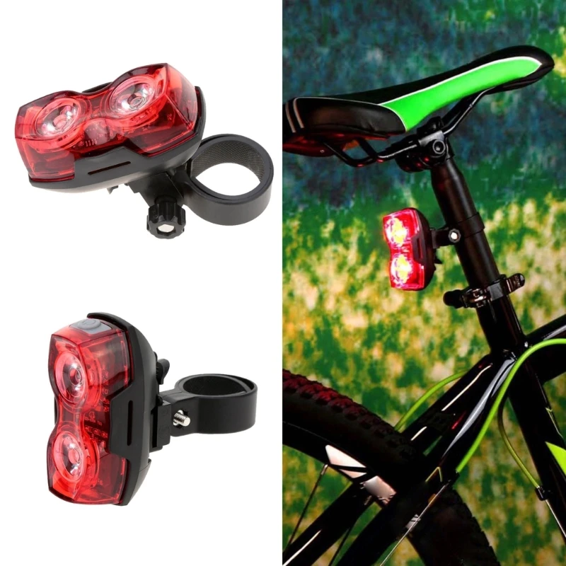 Задний фонарь велосипеда, водонепроницаемый, предупреждающий о безопасности езды на велосипеде, мигающий индикатор для езды на велосипеде