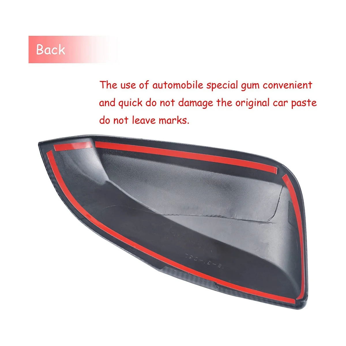 Накладка на боковое зеркало заднего вида автомобиля, наклейка-рамка для Toyota Sienna 2021 2022 Rav4