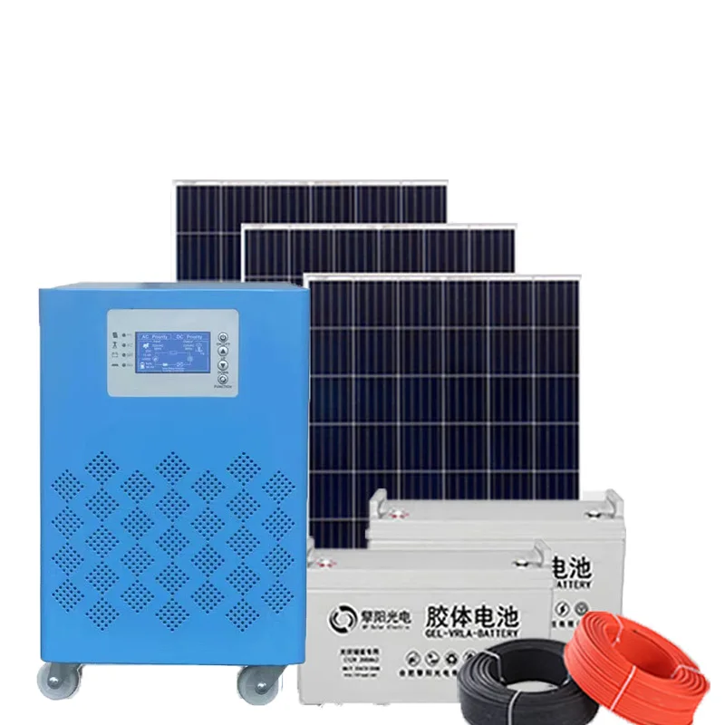 Универсальный литиевый аккумуляторный шкаф, система хранения солнечной энергии мощностью 3 кВА, автономная система питания от солнечной батареи 12 В для дома