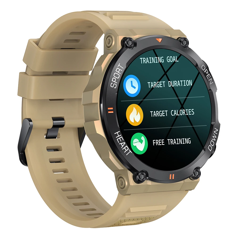 Модные умные часы K56PRO с 1,39-дюймовым экраном, спортивные смарт-часы, фитнес-трекер IP67, Водонепроницаемые, совместимые с Bluetooth 5.0 Звонки