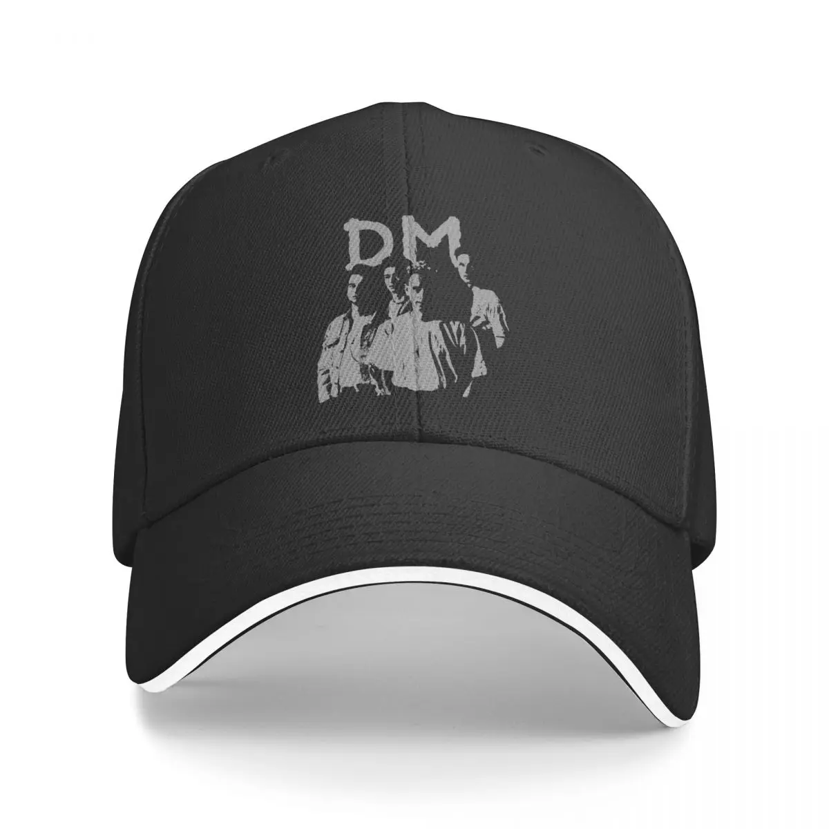 Музыкальная бейсболка DM 80-х, Популярная Шляпа-сэндвич Depeches Mode для мужчин и Женщин, Регулируемая Шляпа от солнца для рыбалки