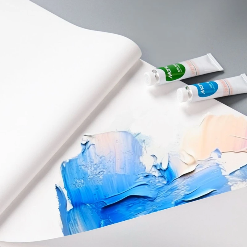 30 Листов бумаги для палитры Отрывная бумага для палитры, подходящая по цвету бумага для палитры, мелованная бумага для акварельной масляной живописи