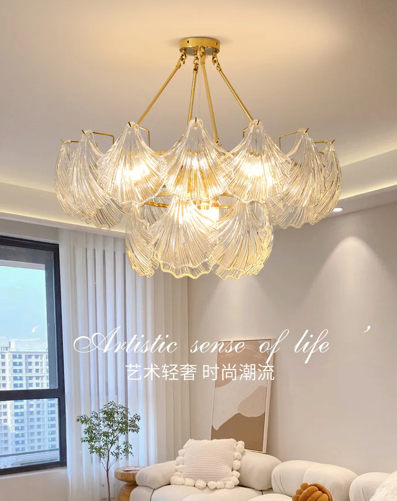 Аксессуары для дома люстра в главной спальне, гостиной, простая хрустальная лампа в стиле постмодернизма в американском ретро-стиле