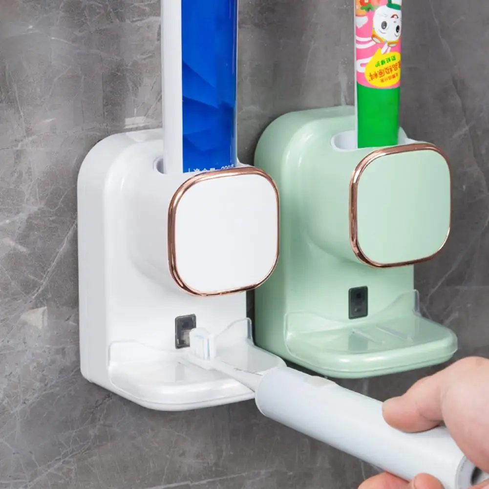 Дозатор зубной пасты длительного ожидания, заряжаемый через Usb, электрический дозатор зубной пасты с сенсорным управлением для ванной комнаты для детей