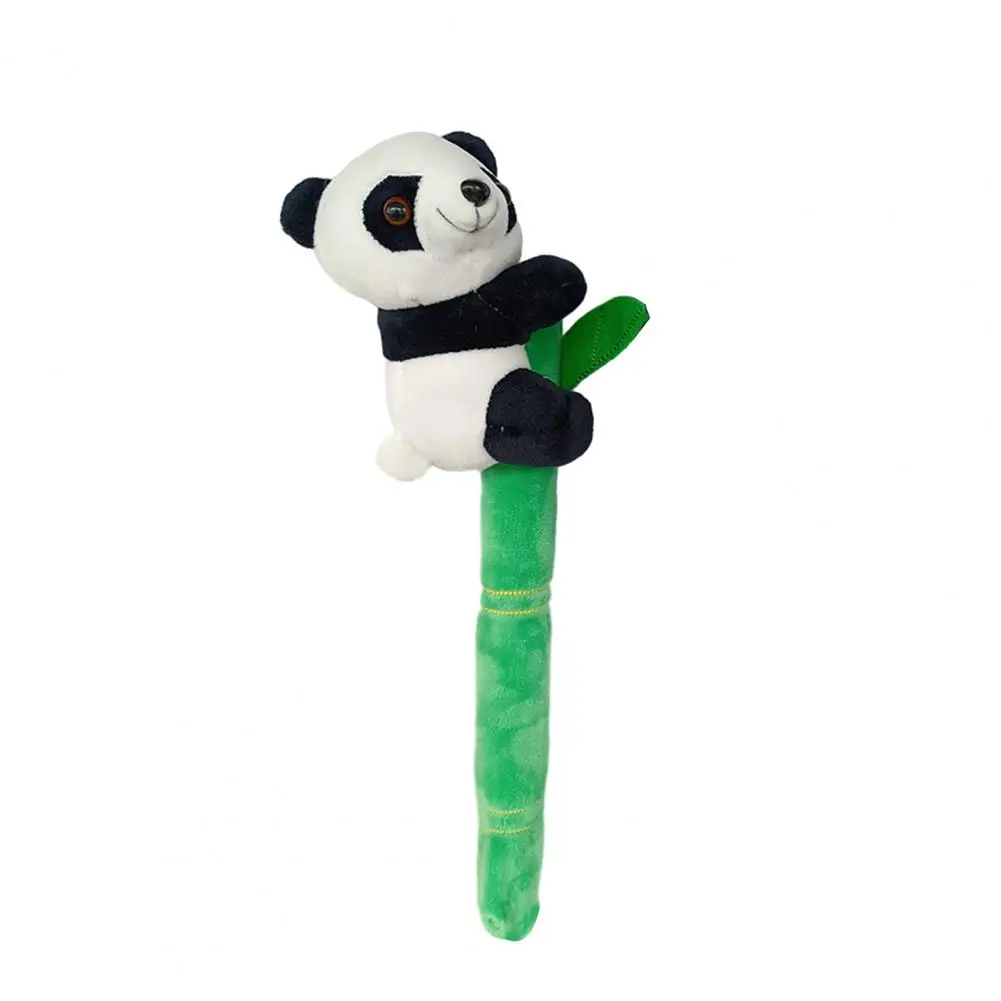 Моющаяся плюшевая массажная палочка Очаровательная кукла-панда для скалолазания по бамбуковому шесту, плюшевая массажная палочка для плеч и спины, забава для детей
